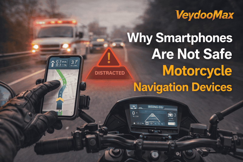 Why Smartphones Are Not Safe Motorcycle Navigation Devices